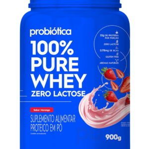 Whey Protein 100% Pure Zero Lactose 900G -  Probiótica