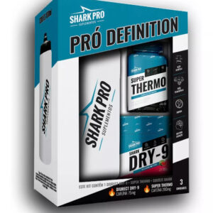 Kit Pró Definition - Shark Pro (SHARK DRY-9 150g + 1 SUPER THERMO + 1 SQUEEZE SHARK)
