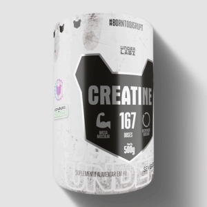 CREATINE BORNTODISRUPT 500G RENDIMENTO (166 DOSES) - Under LabZ