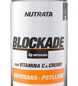 Blockade 120 Caps - Nutrata (Quitosana, Psyllium (Plantago Ovata), Ácido ascórbico (Vitamina C), picolinato de cromo (cr