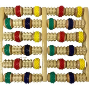 Massageador de Pes Em Madeira - Supermedy