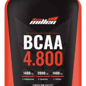 Bcaa 4.800Mg - 120 Tabletes - New Millen