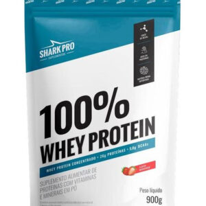 Whey 100% Protein Concentrada - Refil 900g Shark Pro
