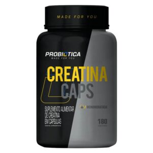 Creatina Pura 180 Cápsulas - Probiótica