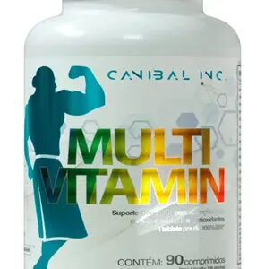 Multi Vitamin 90 Tabs - Multivitaminico 90 Doses - Canibal