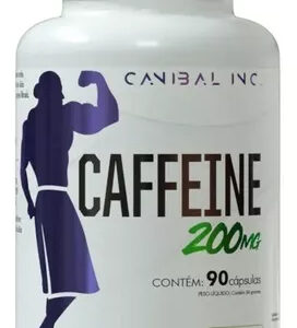 Cafeína 200mg - 90 Cápsulas - Canibal