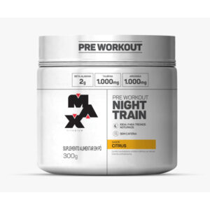 Night Train Pote 300g (PRÉ TREINO SEM CAFEÍNA) - Max Titanium