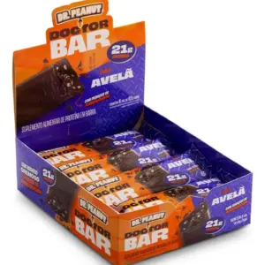 DOCTOR BAR DR.PEANUT (8 UNID. 62g COM 21g PROTEÍNA)