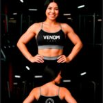 TOP FEMININO ALÇA FINA (TECIDO SUPLEX AVELUDADO) VENOM