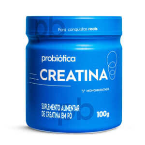 CREATINA PURA POTE 100 GRAMAS - PROBIÓTICA 100% PURA