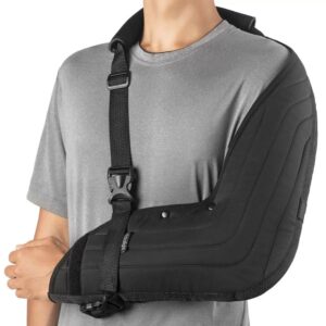 Tipoia Imobilizadora Estofada Hidrolight  Bilateral Preta